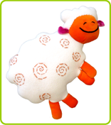 Shidonni - one of a kind, soft toys, plush, pets drawings become soft toys, you draw and we make it a doll - sheep