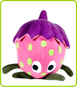 Shidonni - one of a kind, soft toys, plush, pets drawings become soft toys, you draw and we make it a doll - strawberry